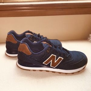NEW BALANCE | 574 Denim Gym Shoes
